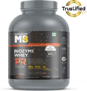 MUSCLEBLAZE Biozyme Whey Protein PR with Creatine Monohydrate ...