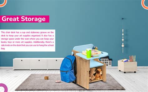 Alex Daisy Zapper Desk Chair for Kids - Green : Amazon.in: Home & Kitchen