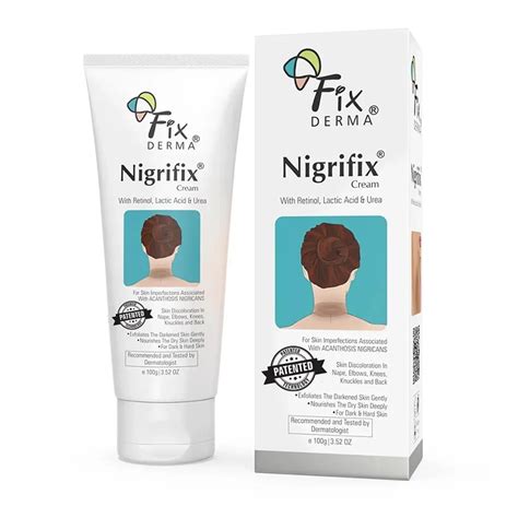 Fixderma Nigrifix Cream for Acanthosis Nigricans 100g, Exfoliating ...