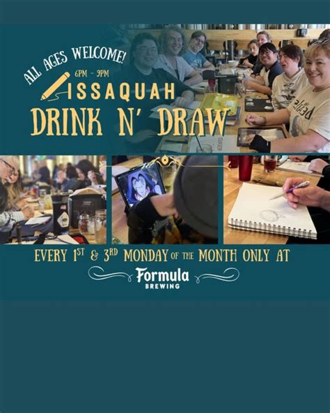 Issaquah Drink N Draw at Formula Brewing - Visit Issaquah