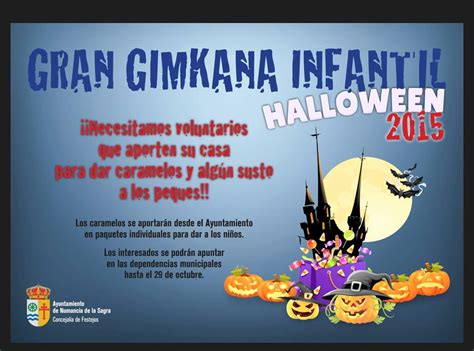 Gimkana infantil de Halloween