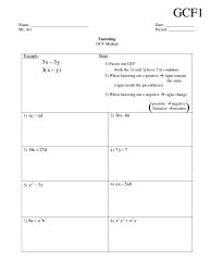 Image result for AC Method Factoring Worksheet