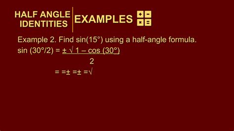 Half angle and double half angle formulas.pptx