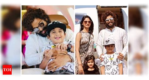 Allu Arjun and his happy family fly to Udaipur in style for Niharika ...