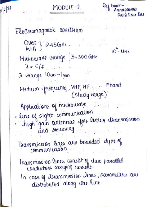 Electromagnetic wave guide - B.tech Electronics and Communication - Studocu