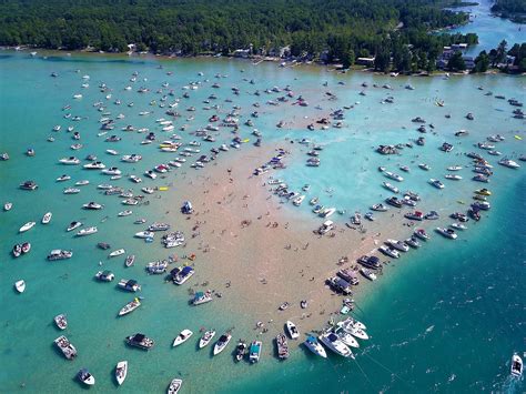 Torch Lake Sandbar