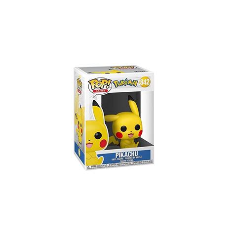 Buy POP Pikachu (Sitting) Funko Pop! Vinyl Figure (Bundled with ...