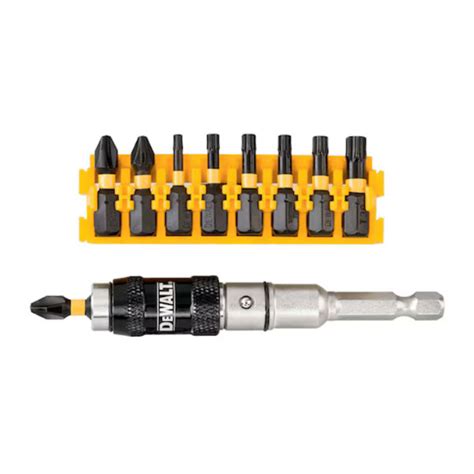 Set nastavaka odvijača 10 delova DeWalt DT70578T | Volim svoj dom