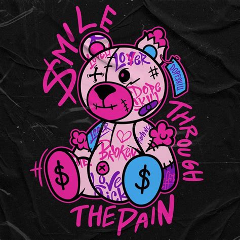 Smile Through The Pain Collection in 2025 | Print design art, Graffiti ...