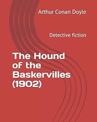 Buy The Hound of the Baskervilles (1902): Detective Fiction Book Online ...