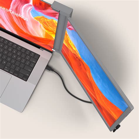 Single USB-C Monitor for Laptops – Plug & Play | Aura Displays