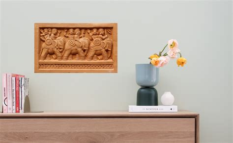 Terracotta Clay Wall Art Wall Hanging Indian Living Room - Etsy India