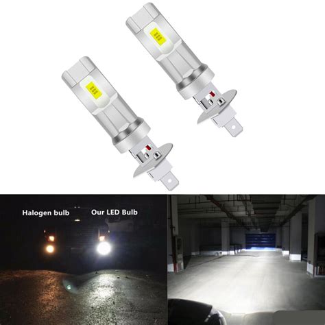 2X H1 72W 9000LM LED Car Headlights Kit 6000K Lamp Globes Bulbs White AU | eBay