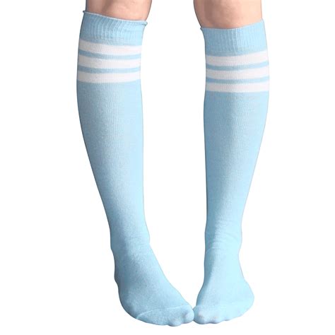 Light Blue Tube Socks