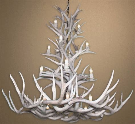 Mule Deer Antler Chandelier at Stephanie Fleming blog