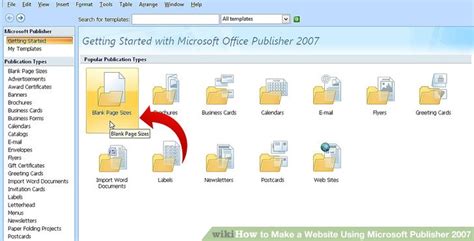 Image result for How to Make a Website Using Publisher