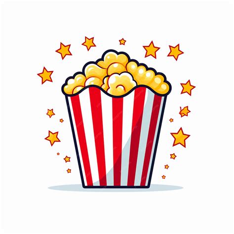 Movie Theater Popcorn Clipart