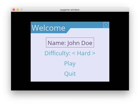 Image result for Level Select Menu Pygame Zero