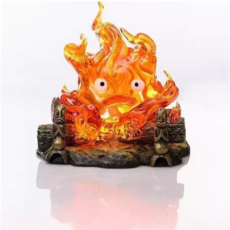 SUNKOX Calcifer Night Light,Calcifer Lamp,Desktop Cute India | Ubuy