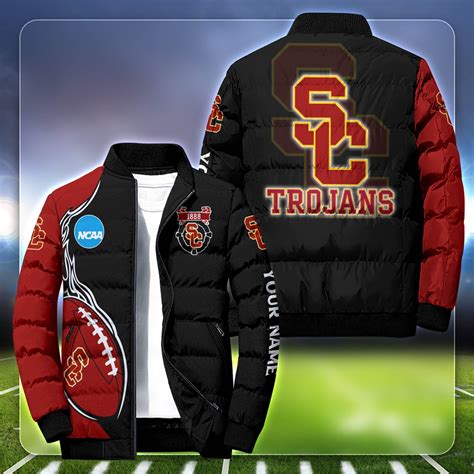 USC Trojans Personalized Outdoor Coat Puffer Jacket ETHY-53179 - Sports ...