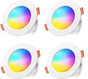 VEDRID 9 Watt jelly 7 IN 1 Colour Led Down Light (Pack of 4 ...