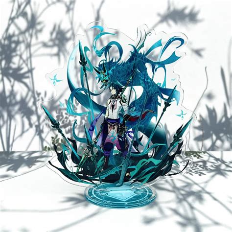 Buy FHLONG Genshin Hutao Stand XIAO Stand Figure Game Genshin Hutao ...