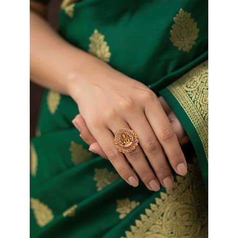 Buy Curio Cottage The Halo Laxmi Ring Online