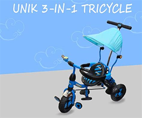 eHomeKart Tricycle for Kids - UNIK Deluxe Tri-Cycle with Sipper, Safety ...