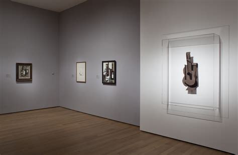 Installation view of the exhibition "Picasso: Guitars 1912-1914" | MoMA