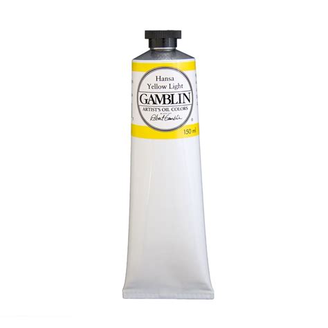 Gamblin Artists' Oil Colour 150 ML - Hansa Yellow Light | Art Lounge