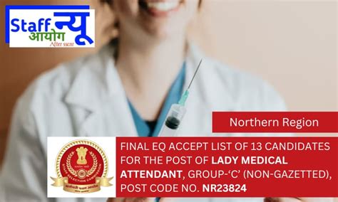 Final EQ accept list of 13 candidates for the post of Lady Medical ...