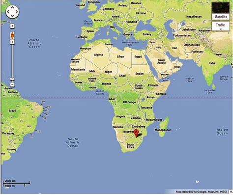 Google Maps Africa