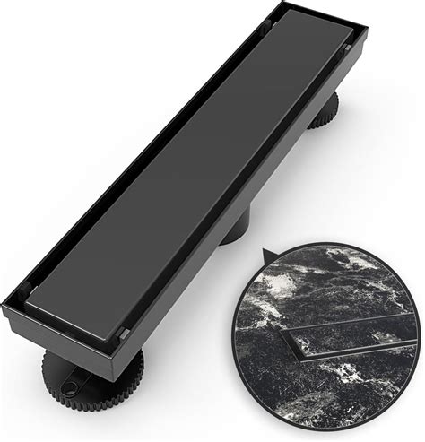 WEBANG 6 Inch Square Shower Drain Black Floor Drain India | Ubuy