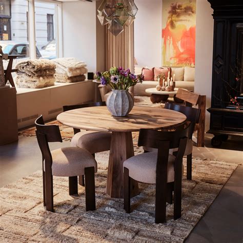 Hexagon Dining Table Dark Emperador 90 | Architonic