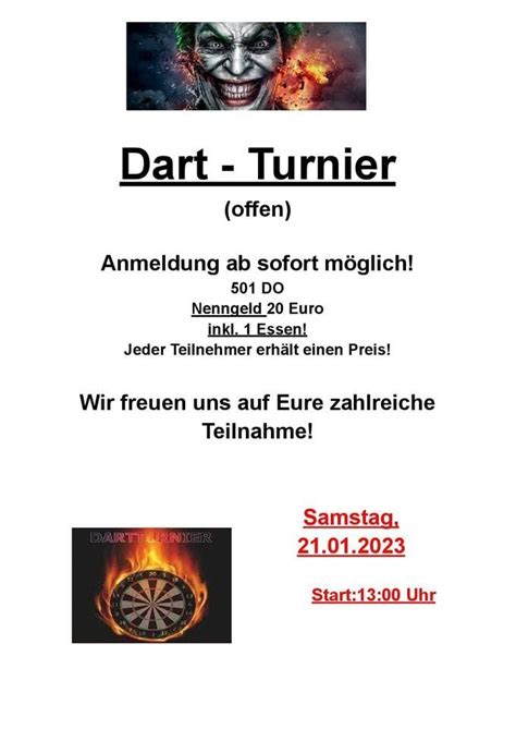 Dart Turnier, Joker, Villach, January 21 2023 | AllEvents.in