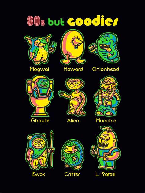 Buy 80s But Goodies Oversized Printed T-shirt Online | THREADCURRY