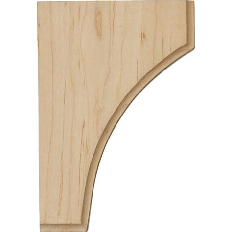 Ekena Millwork Clarksville 1-3/4-in x 4-in x 6-in Alder Wood Standard ...