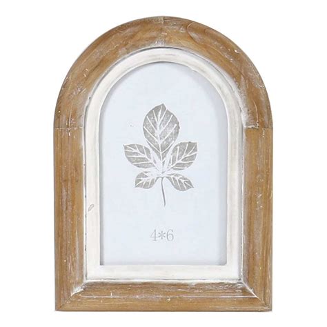Honeybloom Arch Tabletop Picture Frame, 4x6
