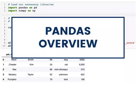 Panda Python Overview 的图像结果