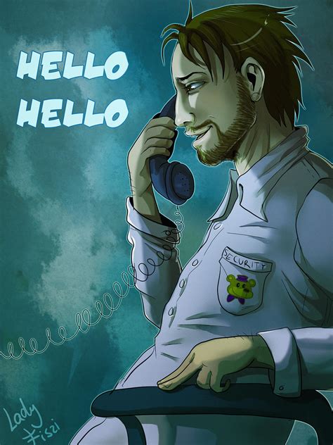FNAF - Phone Guy by LadyFiszi on DeviantArt