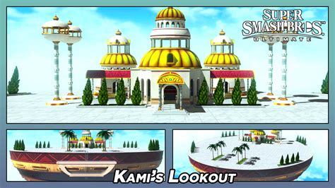 Kami's Lookout (Dragon Ball) Mod for Super Smash Bros. Ultimate | SSBU Mods