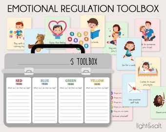 Buy Coping Skills Tool Box, Feelings Poster, Calming Down Corner ...