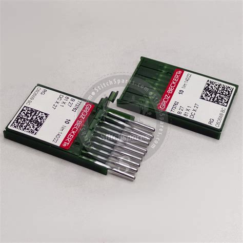 #773762 DCX27 Nm 140/22 RG Groz Beckert Needle Sewing Machine Needle ...