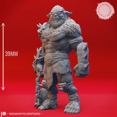 Archivo STL Bugbear Brute - Tabletop Miniature (Pre-Supported) 🎲 ...