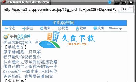 电脑版wap浏览器V2.5.5中文绿色版[电脑上wap网页工具]_久友下载站