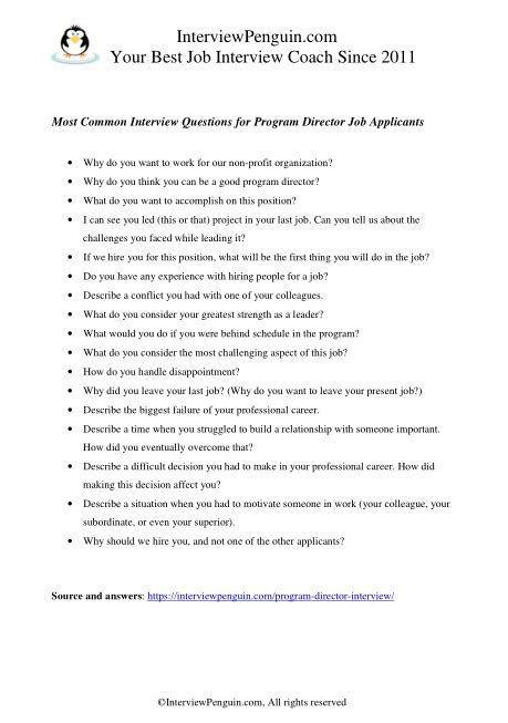 Image result for Interview Project Director