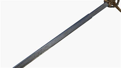 3D Fantasy Sword RPG Spanish Montante Mandoble Espadon Bastard Sword ...