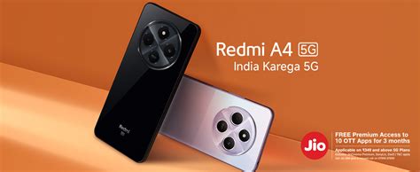 Redmi A4 5G (Sparkle Purple, 4GB RAM, 128GB Storage) | Global Debut SD ...