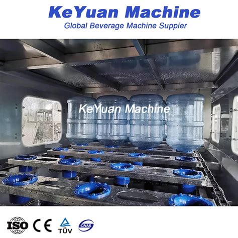 Automatic Pure Mineral Drinking Water 3 to 5 Gallon Bottle Filling Machine Bottling Plant ...