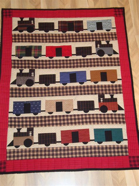 Train Quilt Pattern 的图像结果